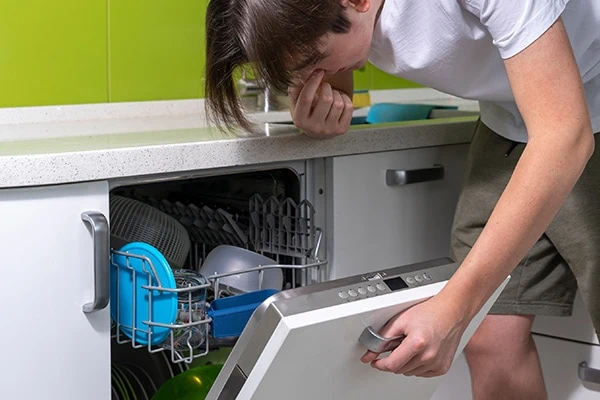 Dishwasher smells bad Dishwasher smells bad