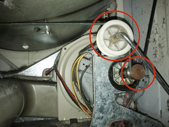 Damaged Drive Belt